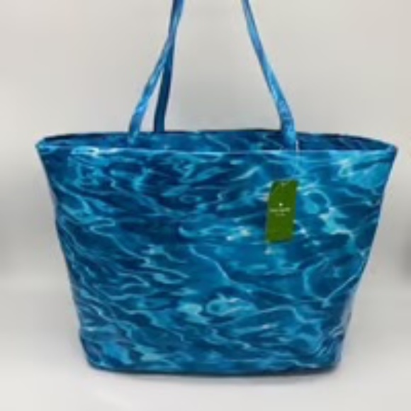 Kate Spade New York "DIVE IN" Harmony Tote~Beach Towel~GIA "DIVE IN" Pouch~Rare~ - Picture 3 of 9